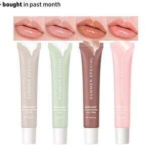 4PCS Summer Special Lip Butter Balm Hydrating Nourishing& Softening Lip Care US